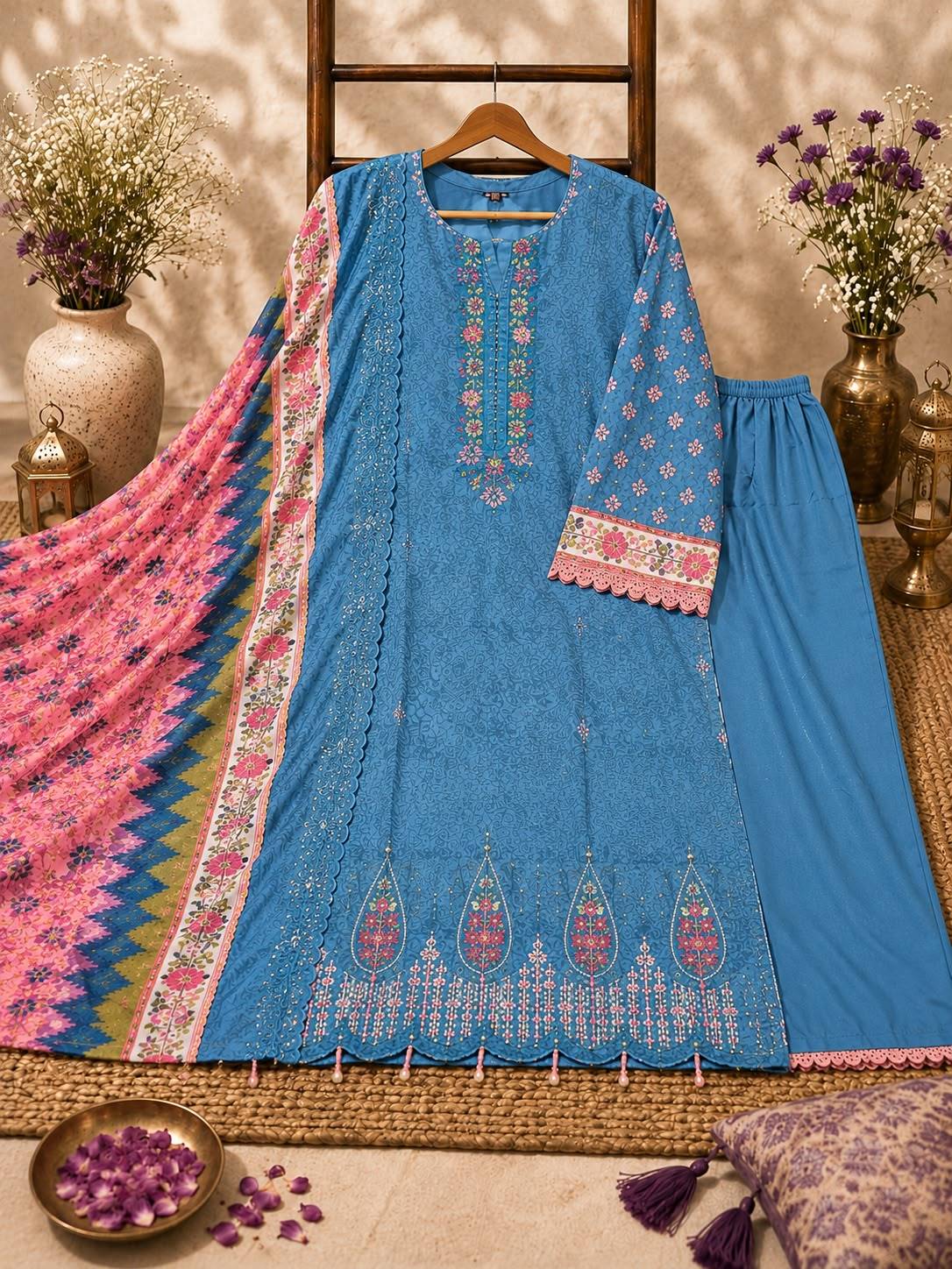 BIN SAEED-22 By DEEPSY SUITS 2201 To 2208 Series Pakistani Suits Colorful Ethnic Wear Pure Cotton Readymade Dresses At Wholesale